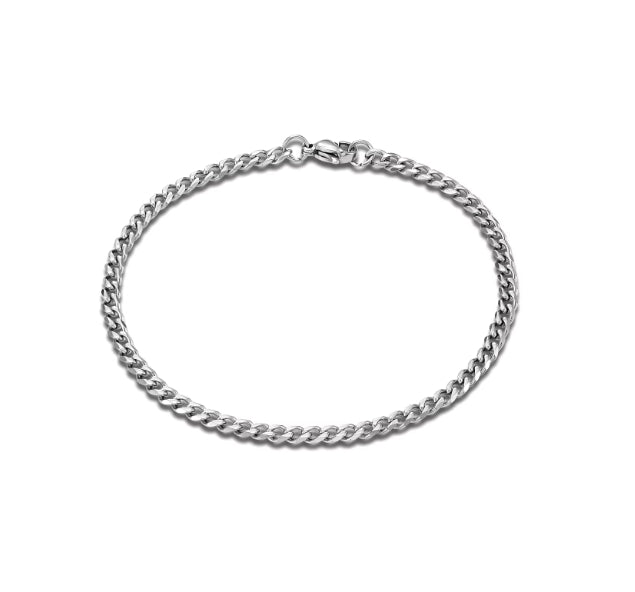 Polished Cuban Link Bracelet — product view