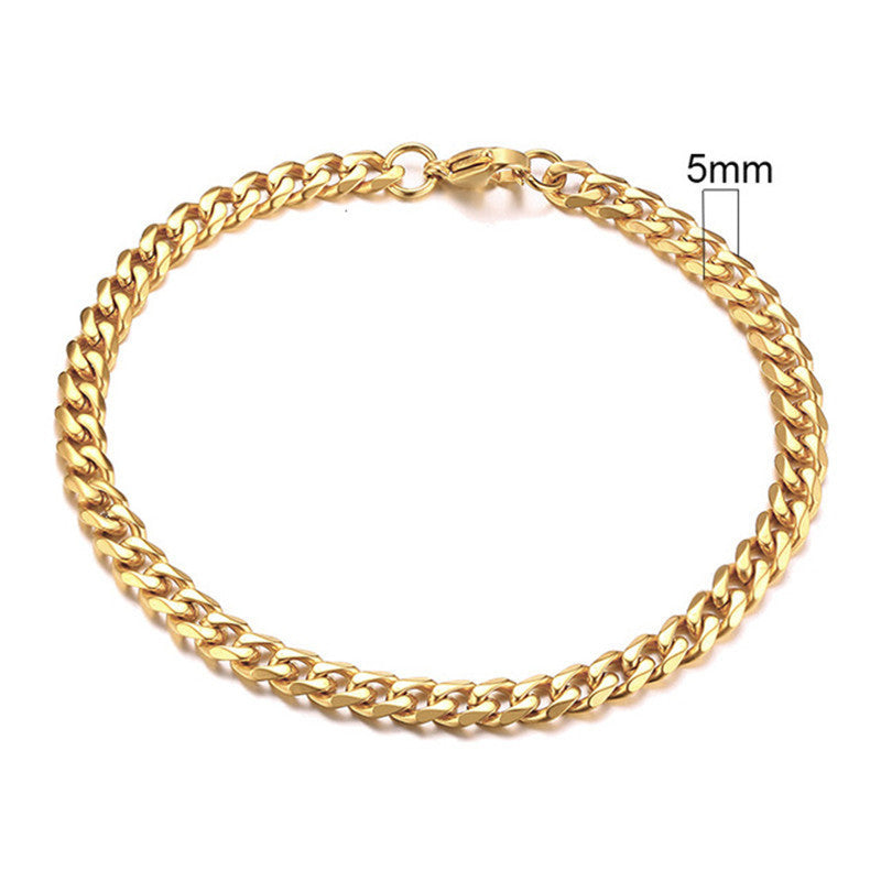 Polished Cuban Link Bracelet — product view