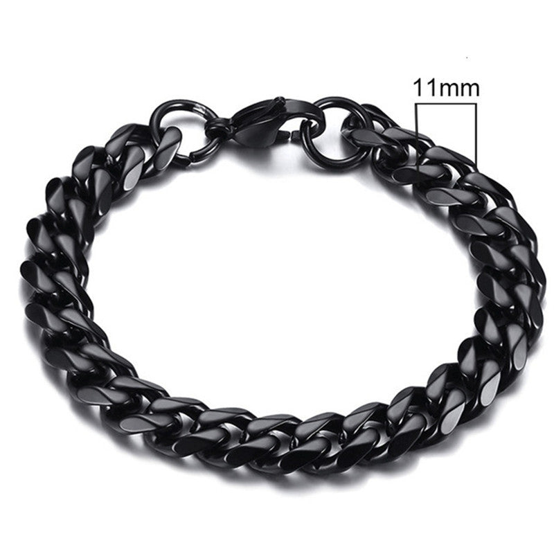 Polished Cuban Link Bracelet — product view