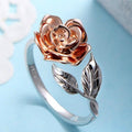 Adjustable Rose Zircon Ring — product view