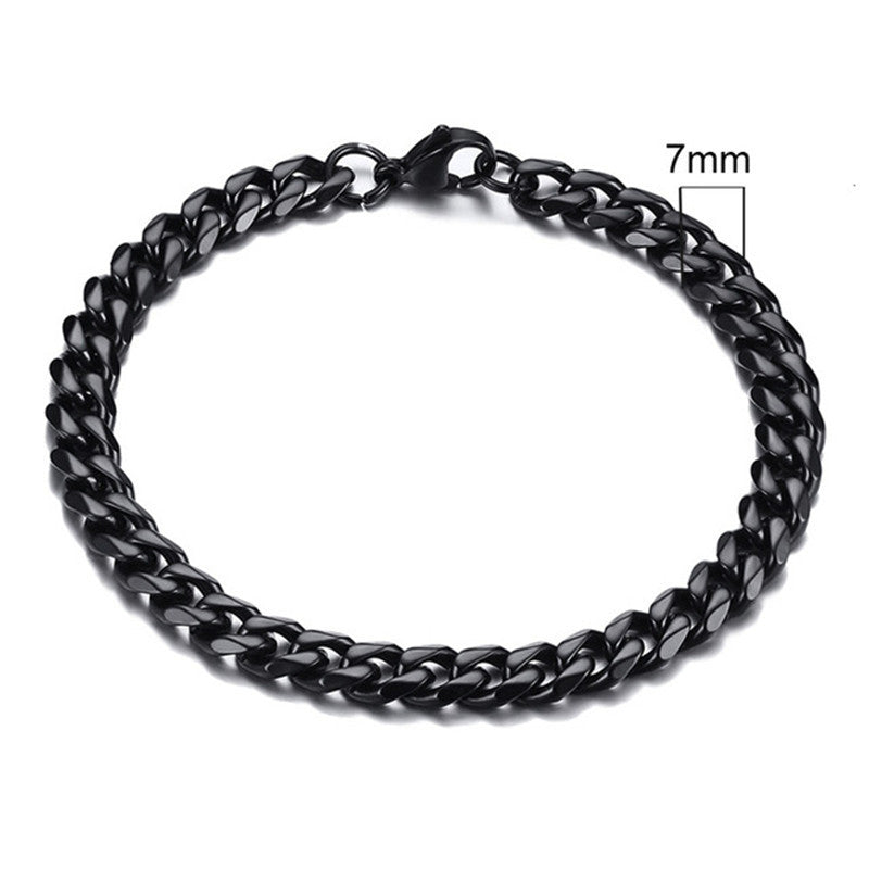 Polished Cuban Link Bracelet — product view