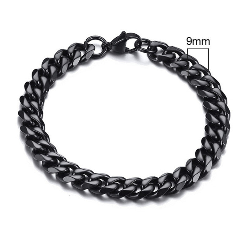 Polished Cuban Link Bracelet — product view