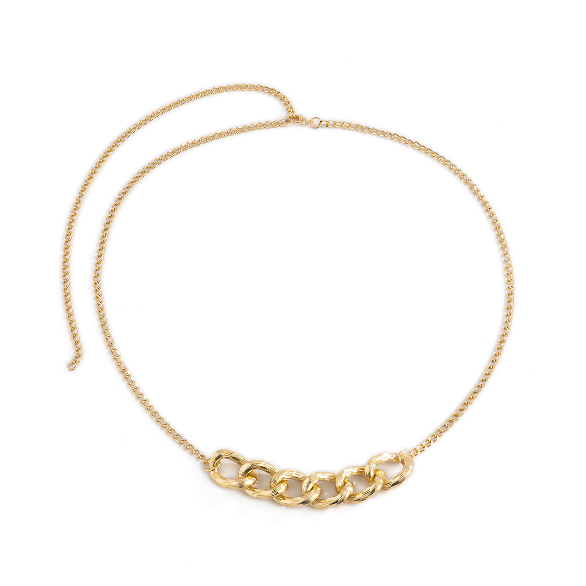 Mixed-Link Decorative Chain Belt — product view 6