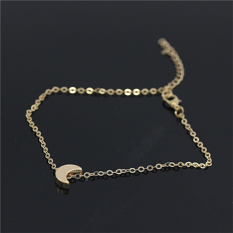 Crescent Moon Anklet