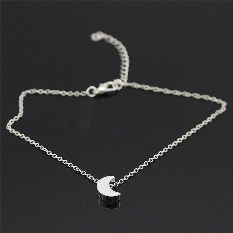 Crescent Moon Anklet