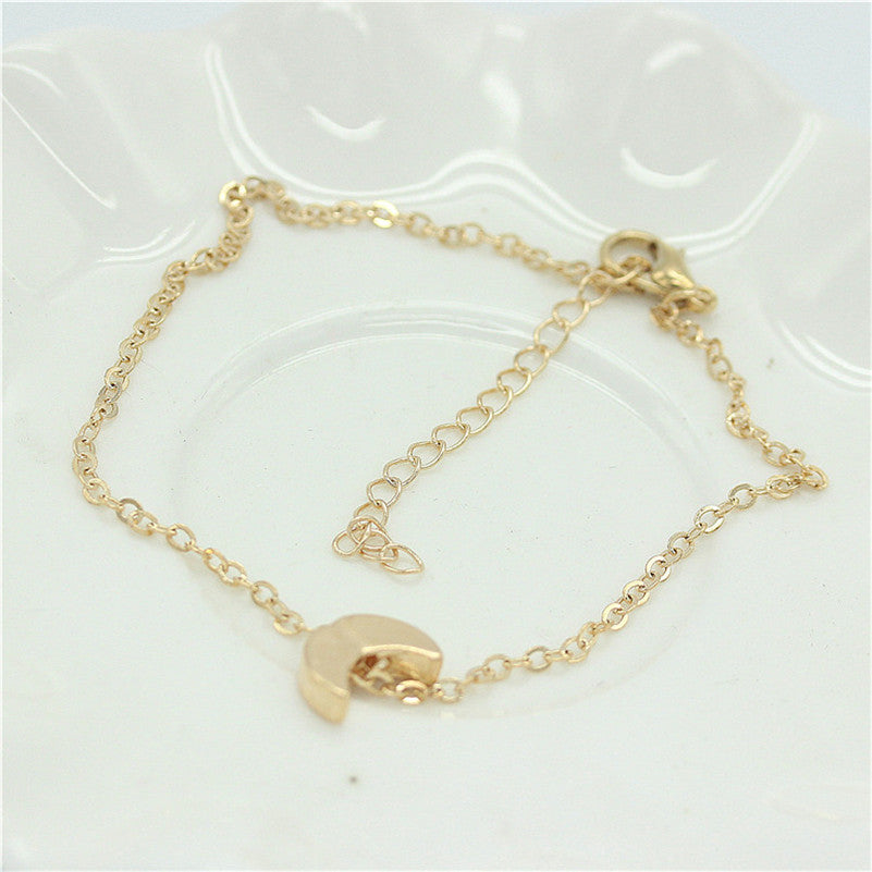 Crescent Moon Anklet