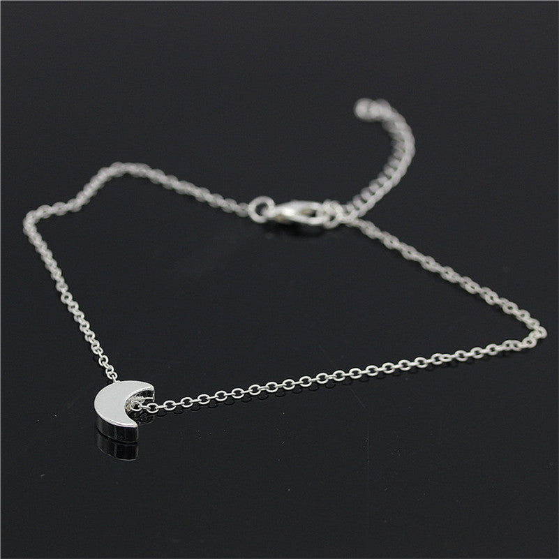 Crescent Moon Anklet
