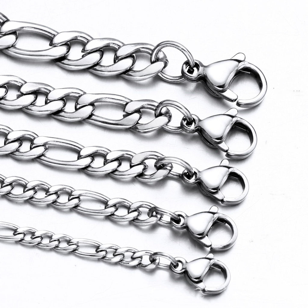 Classic Figaro Chain Necklace — product view