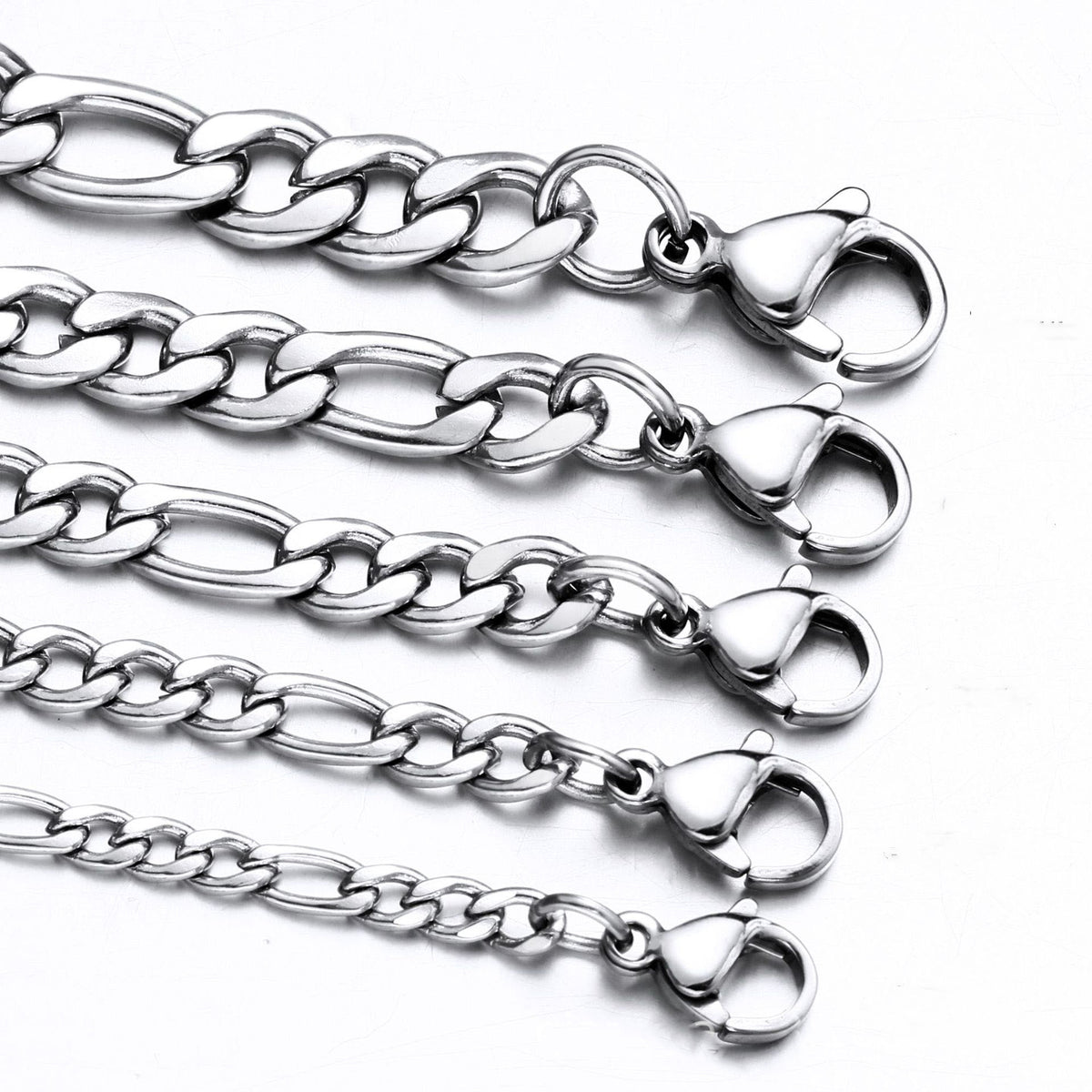 Classic Figaro Chain Necklace — product view