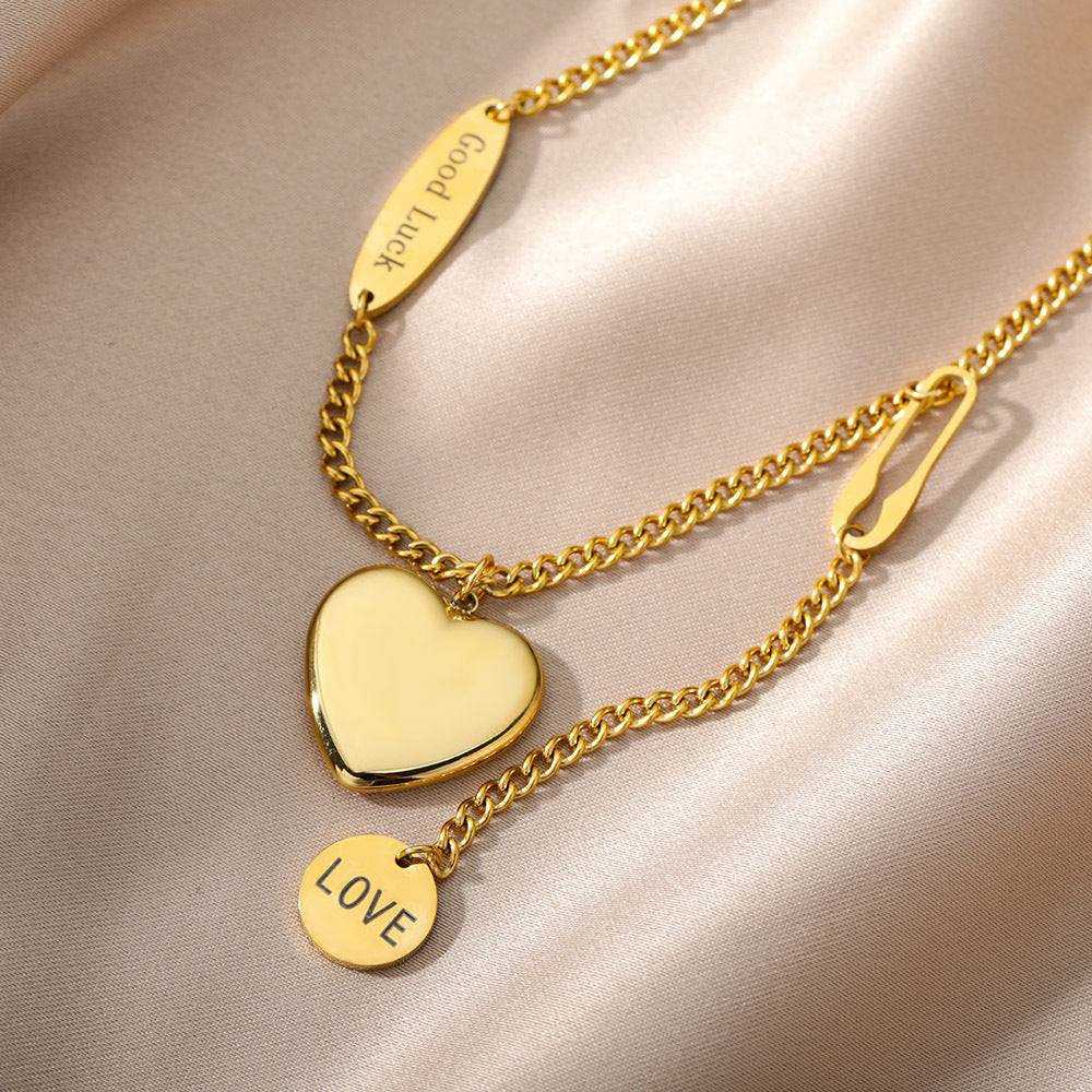 Layered Pendant Necklace — Style Edit — product view
