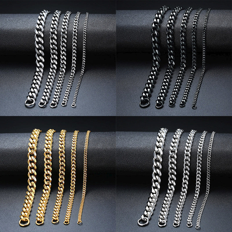 Polished Cuban Link Bracelet — product view