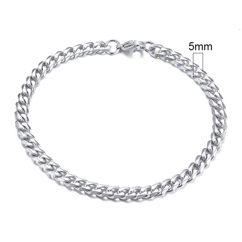 Polished Cuban Link Bracelet — product view