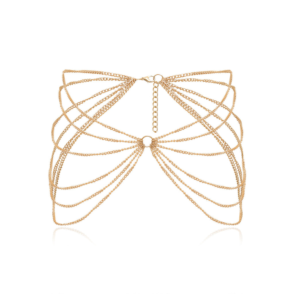 HD Jewelry Geometric Layered Waist Chain — Product detail