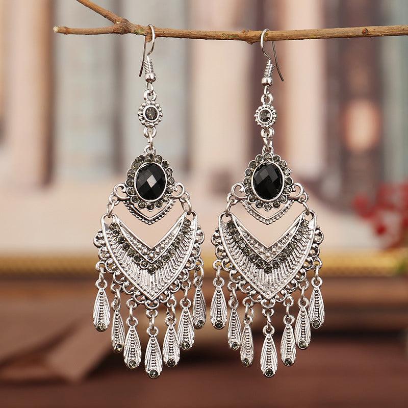 Colourful Chandelier Earrings — product view
