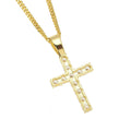 Sparkle Cross Pendant Necklace — product view 5