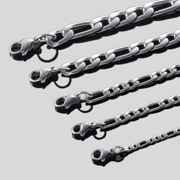 Classic Figaro Chain Necklace — product view