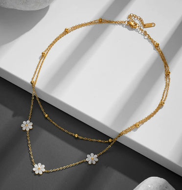 HD Jewelry Daisy Jewellery — Matching Pieces & Set — Layered necklace only
