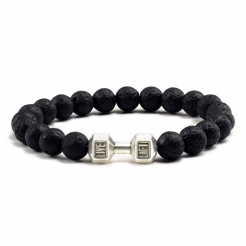 Dumbbell Bead Bracelet — product view 4