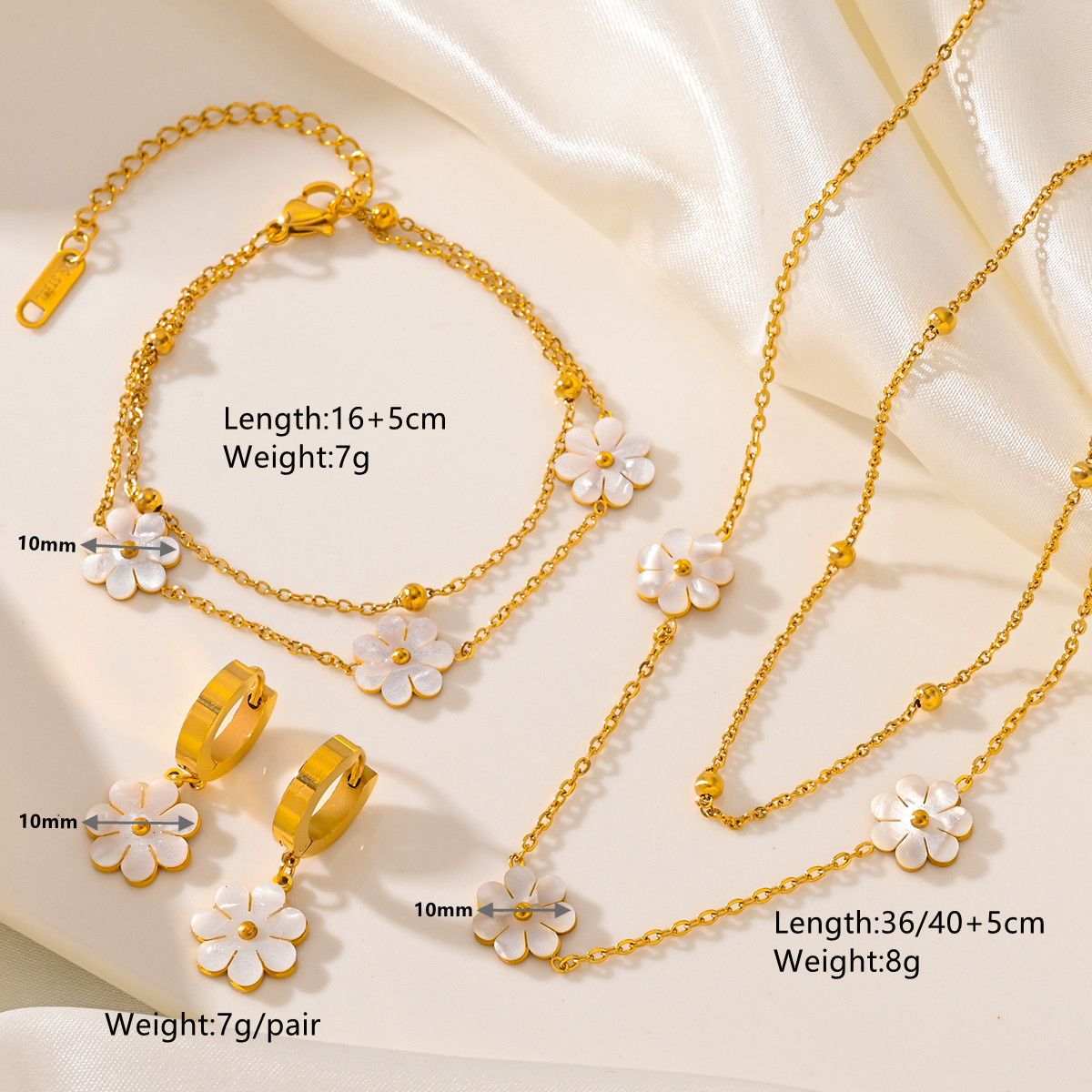 HD Jewelry Daisy Jewellery — Matching Pieces & Set — Product detail