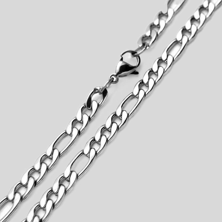 Classic Figaro Chain Necklace — product view