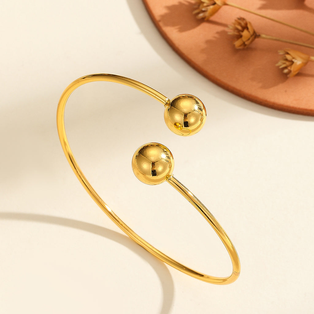 Double-Line Ball-End Cuff — product view