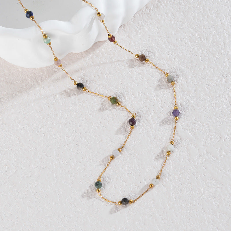 HD Jewelry Multicolour Bead Necklace & Bracelet Set — Product detail